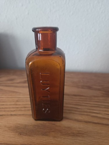 Vintage luyties amber glass - vintage,