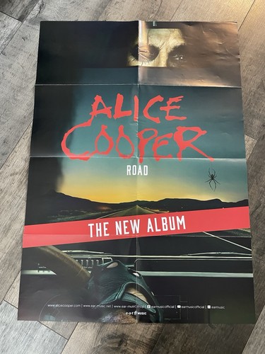 Alice cooper road poster - alice,