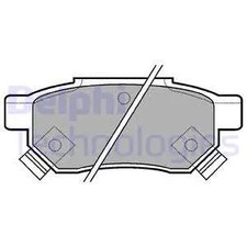 REAR BRAKE PAD SET DISC BRAKE
