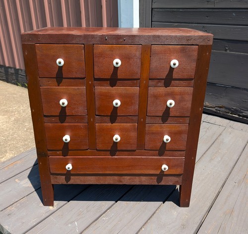 Antique drawer apothecary - antique, 10