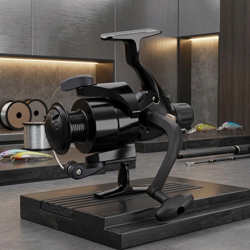 Rotating reel with - rotating,