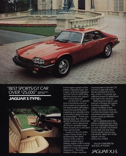 1985 jaguar xjs - jaguar, xjs: