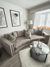 Sofology Midas Curved 4 Seater Sofa