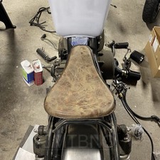 Brown Motorcycle Large Solo