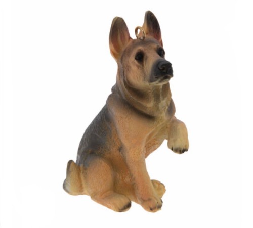German shepard dog ornament - shepard,