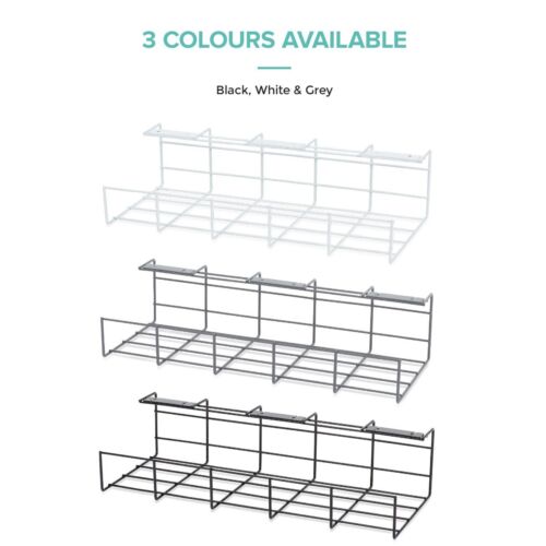 Livivo under desk cable tray - under,