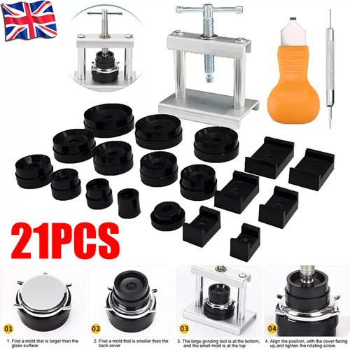 21pcs watch back press tool - watch,