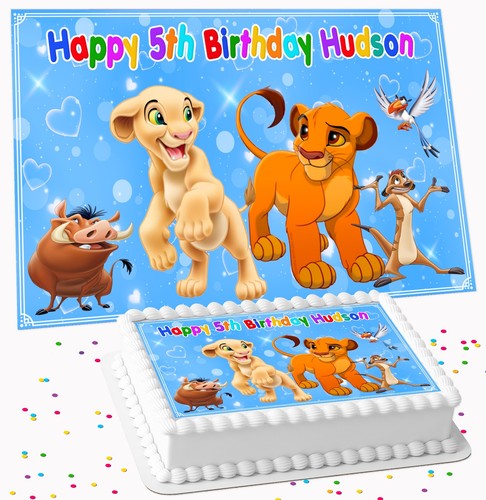 Lion king simba personalised - lion,