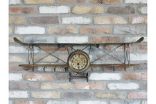 Retro Aeroplane Wall Clock