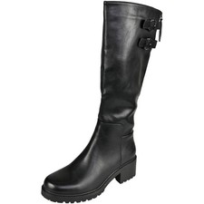 Wide Calf Boots Ladies Faux