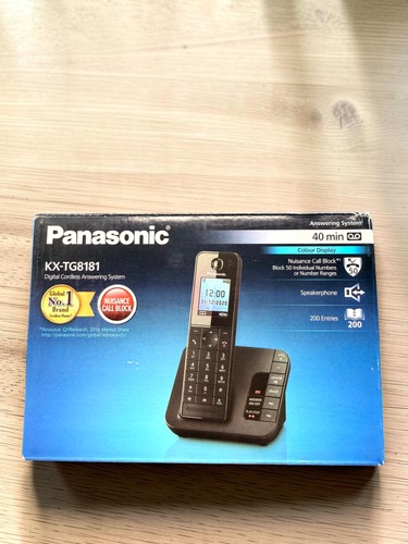 Panasonic tg8181eb dect - kx-tg8181eb,