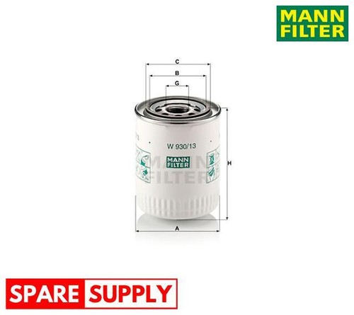 Oil filter for - oil, vanden