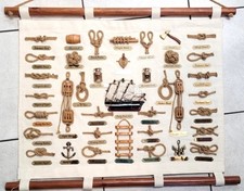 Nautical Sailors Knots Canvas