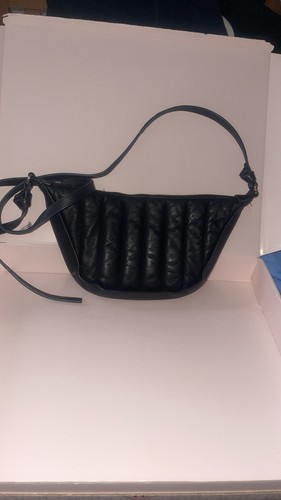 River island black leather - river,