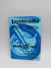 Lambretta 150 To 200 Grand Prix Small Instruction Booklet. 