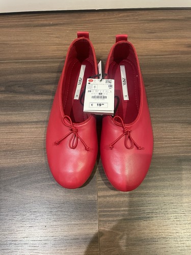 Zara flat ballerina shoes 6 - flat,