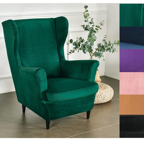 Wing chair covers set - chair,
