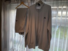 Adidas mens grey tracksuit 3xl
