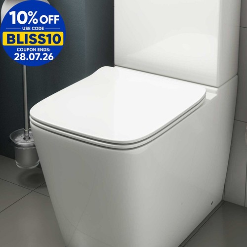 Modern bathroom soft close - bathroom,