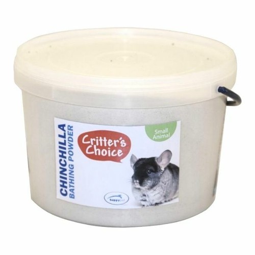 Happy pet chinchilla bathing - happy,