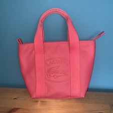 Red Lacoste Hand Bag 