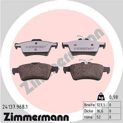 New brake pad set - brake,