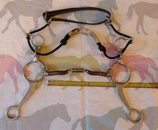 5 1/2" Mylers Combination Horse Bit. In Excellent Condition.