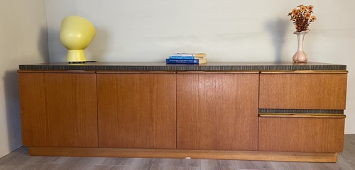 Mcintosh teak sideboard - teak, –