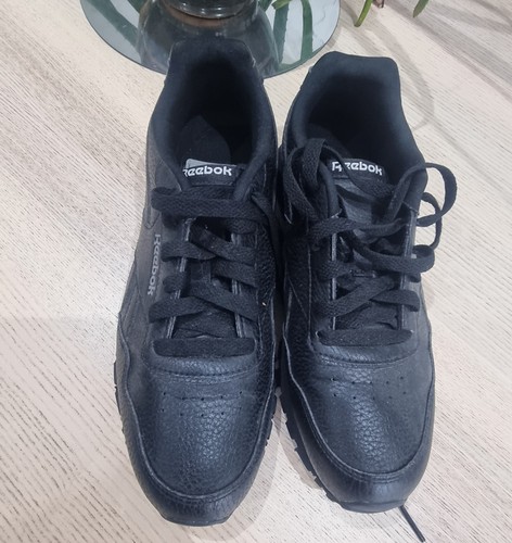 Reebok classic teens black low - reebok,