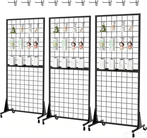 Gridwall panel display stand - gridwall,