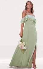 Lipsy Womens Green Maxi Dress