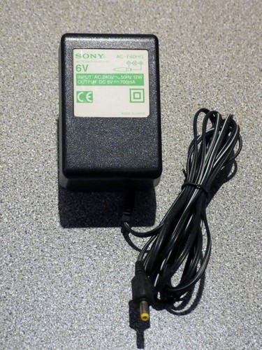 Genuine sony e60hg power - genuine, ac-e60hg