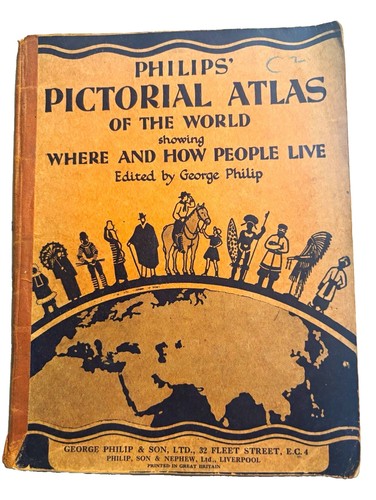 Vintage 1935 philips - philips, pictorial