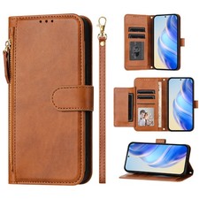 Zip Leather 7 Cards Wallet