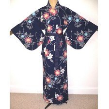 VINTAGE JAPANESE BLUE YUKATA