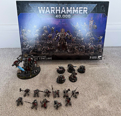 Games workshop warhammer - workshop, grey