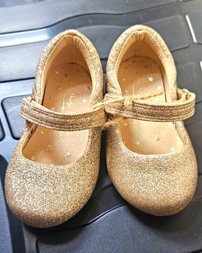 Next girls gold glitter mary - girls,