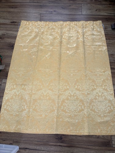Vintage peach gold damask - peach,