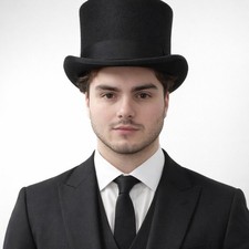 Christys London Black Wool Top
