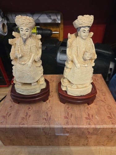 Vintage oriental figures - vintage,
