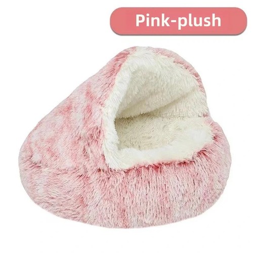 Dog cat bed hooded kitten - bed, pet