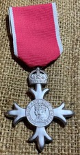 MBE medal civil Member order