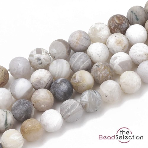 Bamboo leaf agate round - 30,