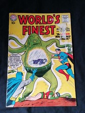 World's Finest #110 - DC Comics - June 1960 - Batman and Superman - 1st Print