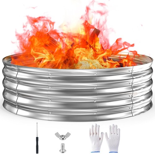 Inch fire pit ring 5ft - fire,