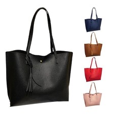 Big Capacity Crossbody Bags Pu Leather Tote Bags Shopping Handbag  Women