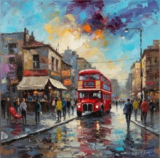 ORIGINAL Amén Rey London Bus