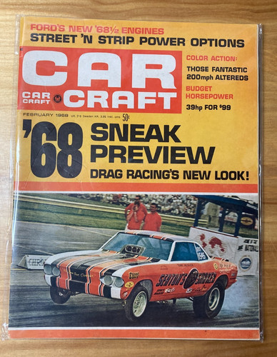 Car craft february - craft, 1968