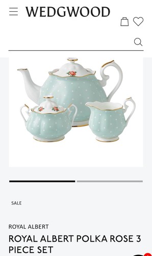 Royal albert polka rose - polka, 3