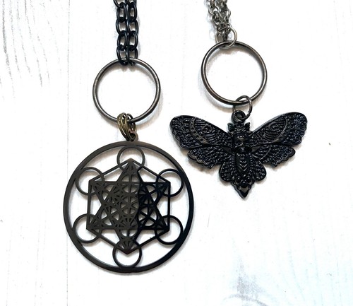 Gothic necklace set - gothic,